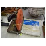 USED MAKITA CHOP SAW WITH EXTRA WHEELS