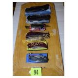 GROUP OF 6 NEW POCKET KNIVES WITH BOXES