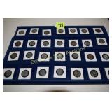 GROUP OF 56 US STEEL WHEAT PENNIES