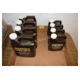 BOX OF ASSTD LEATHER MAINTENANCE SUPPLIES