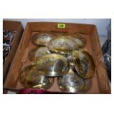 GROUP OF 9 NEW HIGH QUALITY GERMAN SILVER