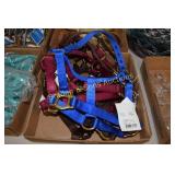 GROUP OF 6 NEW NYLON HORSE HALTERS