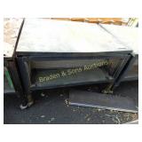 USED PORTABLE HEAVY DUTY WORK TABLE.