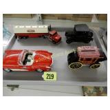 GROUP OF 4 DIECAST CARS