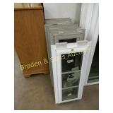 GROUP OF 7 NEW 38" X 14" WINDOWS AND ONE 35" X