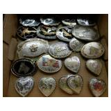 GROUP OF 20 NEW WESTERN BELT BUCKLES