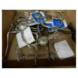 GROUP OF 8 NEW WESTERN HORSE BITS