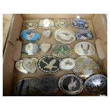 GROUP OF 20 NEW WESTERN BELT BUCKLES