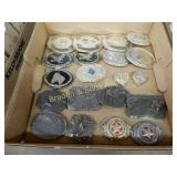 GROUP OF 20 NEW BELT BUCKLES