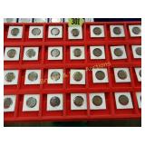 GROUP OF 56 WHEAT PENNIES