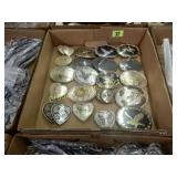 GROUP OF 20 NEW WESTERN BELT BUCKLES