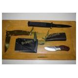 TRAY OF ASSTD KNIVES