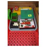 TRAY OF ASSTD GUN RELATED ITEMS