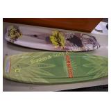 GROUP OF 2 LIKE NEW WAKE BOARDS, ONE BODY