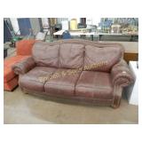 USED LEATHER SOFA