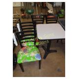 SMALL TABLE WITH 4 CHAIRS