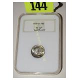 NGC GRADED MS67 - 1939-D MERCURY DIME