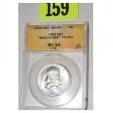 ANACS GRADED MS64 FBL 1955 "BUGS BUNNY" FRANKLIN