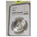 NGC GRADED MS64 - 1998-P MORGAN