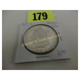 US 1887-S MORGAN SILVER DOLLAR AU QUALITY