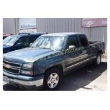 USED 2006 CHEVY SILVERADO EXTENDED CAB PICKUP