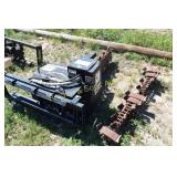 USED BRADOO 625 HYDRAULIC TRENCHER IN WORKING