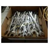 BOX OF ASSTD WRENCHES
