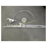 1958 CHEVY APACHE PICKUP FENDER EMBLEM