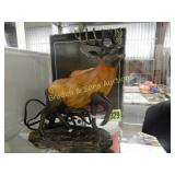 SOLID BRASS TABLE LAMP