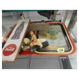 TRAY OF ASSTD COKE COLLECTIBLES