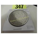 US 1886-O MORGAN SILVER DOLLAR. EF QUALITY