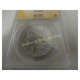 ANACS GRADED AU58 DETAILS 1897-O MORGAN SILVER