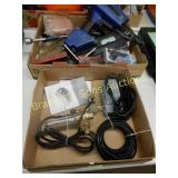 GROUP OF 2 BOXES OF ASSTD TOOLS ETC