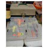TACKLE BOX WITH LURES