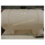 65 GAL PLASTIC TANK, CHEMICAL SPRAYER AND