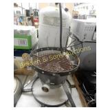 USED BUTANE FISH FRYER AND 10 GAL BUTANE TANK