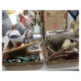 GROUP OF 4 BOXES OF MDSE