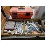 GROUP OF 2 BOXES OF ASSTD TOOLS AND SMALL