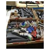 GROUP OF 2 BOXES OF ASSTD TRAIN ACCESSORIES