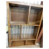 WOODEN SHELF UNIT