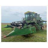 (4) Tractors, John Deere Combine, Gravity Wagons, Farm Implements, Tools, Antique Vehicle Parts