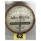 Adex Mfg Co. Thermometer,