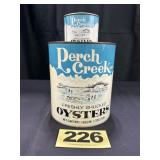 1 Gal, 12 Oz Perch Creek Brand Oysters Cans,