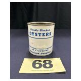 1 Pt Harry Messick Oyster Can, Benedict, MD