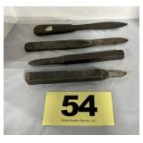 (4) Oyster Crack Knives