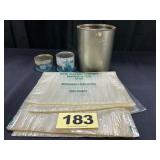 1 Gal, 12 Oz, 8 Oz Dean Seafood Oysters Cans, Bags