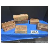Asst of Codfish, Cheese & Winchester Boxes