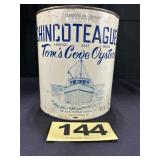 1 Gal Chincoteague's Tom's Cove Oysters Can,
