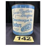 1 Gal Jones Brothers Seafood Oysters Can,