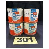 (4) 12 Oz Flavor-Fresh Oysters Cans,